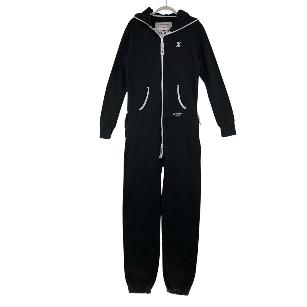 OnePiece Mens Size S Jumpsuit Jump In The Norwegian Original Full Zip Black